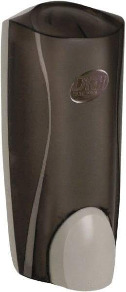 Dial - 1000 mL Liquid Hand Soap Dispenser - Acrylic, Hanging, Gray - Benchmark Tooling