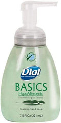 Dial - 7.5 oz Pump Bottle Foam Soap - Light Green, Fresh Fragrance Scent - Benchmark Tooling