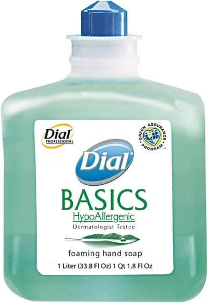 Dial - 1 L Dispenser Refill Foam Soap - Green, Honeysuckle Scent - Benchmark Tooling