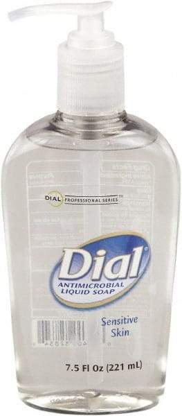 Dial - 7.5 oz Pump Bottle Liquid Soap - Clear, Pleasant Fragrance Scent - Benchmark Tooling