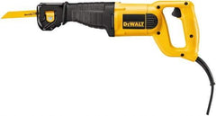 DeWALT - 2,800 Strokes per Minute, 1-1/8 Inch Stroke Length, Electric Reciprocating Saw - 120 Volts, 10 Amps - Benchmark Tooling