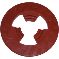 3M - 4" Max Diam, Abrasive Disc Face Plate - 5/8-11 Male - Benchmark Tooling