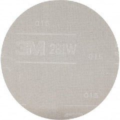 3M - 8" Diam, 1,000 Grit Aluminum Oxide Adhesive PSA Disc - Super Fine Grade, Black, Cloth Backing, Flexible, Use with Random Orbital Sanders - Benchmark Tooling