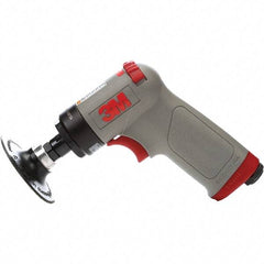 3M - 1 to 4" Disc, 15,000 RPM, Pneumatic Handheld Disc Sander - 22 CFM, 1/4 NPT Inlet, 0.45 hp - Benchmark Tooling