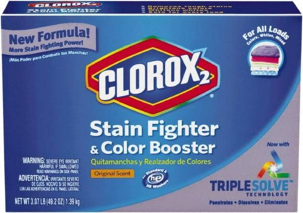 Clorox - 49.2 oz Powder Laundry Detergent - Powder - Benchmark Tooling