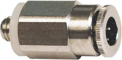 Tool-Flo - 1/8" ID x 1/8" OD, Coolant Fitting for Indexable Clamping Units - Series 9HCP. - Benchmark Tooling