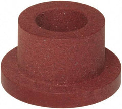 TriStar - 1/2" Inside x 3/4" Outside Diam, Rulon LR Flanged Bearing - 1" Flange Outside Diam, 1/8" Flange Thickness, 1/2" OAL - Benchmark Tooling