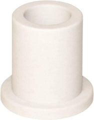 TriStar - 3/4" Inside x 1" Outside Diam, Rulon 641 Flanged Bearing - 1-1/4" Flange Outside Diam, 1/8" Flange Thickness, 1" OAL - Benchmark Tooling