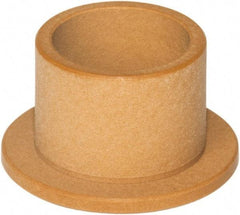 TriStar - 5/8" Inside x 7/8" Outside Diam, Rulon J Flanged Bearing - 1" Flange Outside Diam, 1/8" Flange Thickness, 1" OAL - Benchmark Tooling
