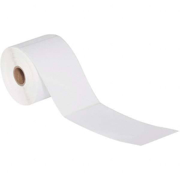 Value Collection - Pack of 12 Rolls, 305 Labels per Roll, 4" x 5" White Paper Thermal Labels - Benchmark Tooling