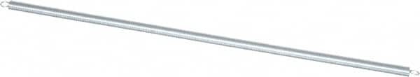 Gardner Spring - 0.18" OD, 2.54 Lb Max Load, 14.44" Max Ext Len, 0.023" Wire Diam Spring - 0.31 Lb/In Rating - Benchmark Tooling