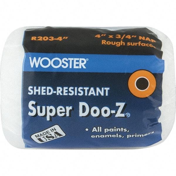 Wooster Brush - 3/4" Nap, 4" Wide Paint Roller Cover - Rough Texture, Woven - Benchmark Tooling