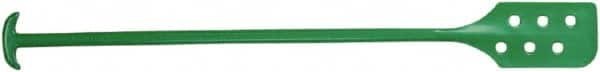 Remco - Green Polypropylene Mixing Paddle with Holes - 52" Overall Length - Benchmark Tooling