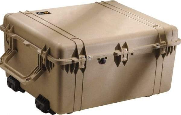 Pelican Products, Inc. - 28-13/32" Wide x 17-21/32" High, Shipping/Travel Case - Tan, Polypropylene - Benchmark Tooling