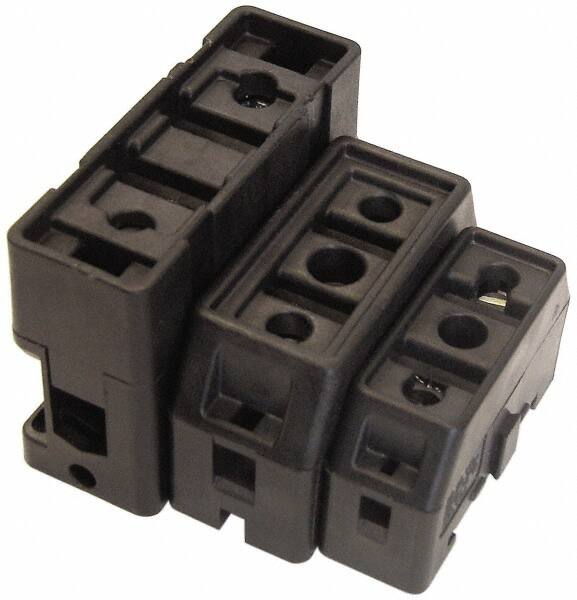 Cooper Bussmann - 1 Pole, 600 VAC/VDC, 60 Amp, DIN Rail Mount Fuse Holder - Compatible with CF, J Class, 1.03 Inch Wide Fuse - Benchmark Tooling