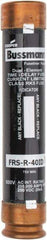 Cooper Bussmann - 250 VDC, 600 VAC, 40 Amp, Time Delay General Purpose Fuse - Fuse Holder Mount, 5-1/2" OAL, 20 at DC, 200 (RMS) kA Rating, 27mm Diam - Benchmark Tooling