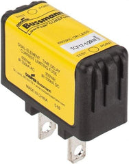 Cooper Bussmann - 300 VDC & 600 VAC, 17.5 Amp, Time Delay General Purpose Fuse - Plug-in Mount, 47.75mm OAL, 100 at DC, 200 (CSA RMS), 300 (UL RMS) kA Rating - Benchmark Tooling