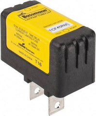 Cooper Bussmann - 300 VDC, 600 VAC, 45 Amp, Time Delay General Purpose Fuse - Plug-in Mount, 54.1mm OAL, 100 at DC, 200 (CSA RMS), 300 (UL RMS) kA Rating - Benchmark Tooling