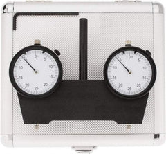 Starrett - 3/8 Inch Shank Diameter, Drop Indicator Spindle Square - For Use with Vertical Milling Machines - Benchmark Tooling