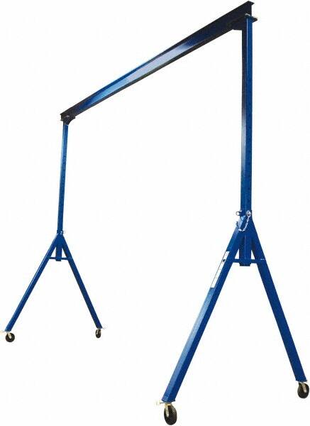 Vestil - 4,000 Lb Load Capacity, Steel Gantry Crane - 20' Span - Benchmark Tooling