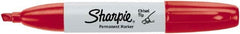 Sharpie - Red Permanent Marker - Chisel Medium Tip, AP Nontoxic Ink - Benchmark Tooling