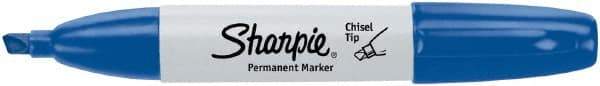 Sharpie - Blue Permanent Marker - Chisel Medium Tip, AP Nontoxic Ink - Benchmark Tooling