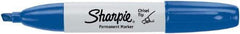 Sharpie - Blue Permanent Marker - Chisel Medium Tip, AP Nontoxic Ink - Benchmark Tooling