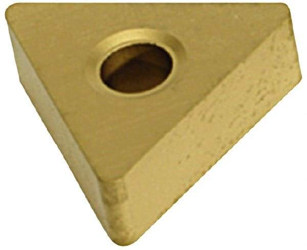 Kennametal - TNMA332 Grade K68 Carbide Turning Insert - Uncoated, 60° Triangle, 3/8" Inscr Circle, 3/16" Thick, 1/32" Corner Radius - Benchmark Tooling
