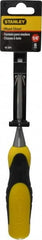 Stanley - 9" OAL x 1/4" Blade Width Wood Chisel - 1/4" Tip, Polypropylene Handle - Benchmark Tooling