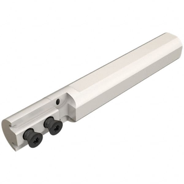 Iscar - 32mm Min Bore Diam, 200mm OAL, 32mm Shank Diam, HAI-C Indexable Boring Bar - Clamp Holding Method - Benchmark Tooling