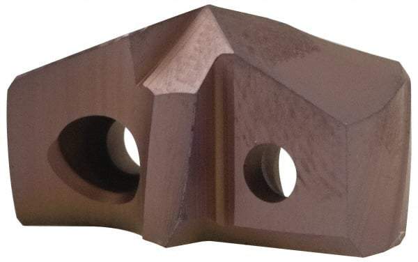 Allied Machine and Engineering - 1/2" Diam, Seat Code 12, 140° Included Angle Spade Drill Insert - AM300 Coated, Carbide, Grade K20, Series GEN3SYS XT - Benchmark Tooling