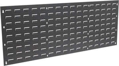 Quantum Storage - 48" Wide x 19" High, Gray Louvered Bin Panel - Use with Quantum Storage Systems - ALL QUS Bins - Benchmark Tooling