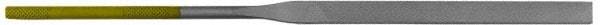 PFERD - 7" Needle Precision Swiss Pattern Hand File - Double Cut, Round Handle - Benchmark Tooling
