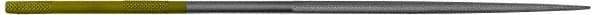 PFERD - 7" Needle Precision Swiss Pattern Round File - Double Cut, Round Handle - Benchmark Tooling