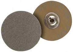 PFERD - 3" Disc Diam, 120 Grit, Diamond Quick Change Disc - Type S Attaching System, Coated, Brown, Medium Grade, 6,300 RPM, D126 Series - Benchmark Tooling