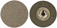 PFERD - 1-1/2" Disc Diam, 60 Grit, Diamond Quick Change Disc - Type S Attaching System, Coated, Brown, Coarse Grade, 12,500 RPM, D251 Series - Benchmark Tooling