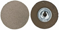 PFERD - 1-1/2" Disc Diam, 120 Grit, Diamond Quick Change Disc - Type S Attaching System, Coated, Brown, Medium Grade, 12,500 RPM, D126 Series - Benchmark Tooling