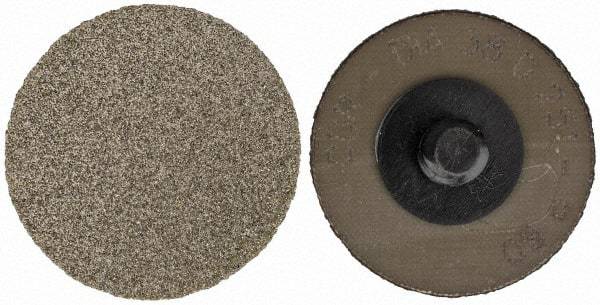 PFERD - 1-1/2" Disc Diam, 60 Grit, Diamond Quick Change Disc - Type R Attaching System, Coated, Brown, Coarse Grade, 12,500 RPM, D251 Series - Benchmark Tooling