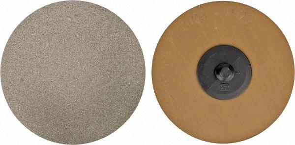 PFERD - 3" Disc Diam, 120 Grit, Diamond Quick Change Disc - Type R Attaching System, Coated, Brown, Medium Grade, 6,300 RPM, D126 Series - Benchmark Tooling