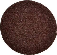 Tru-Maxx - 2" Disc Diam, 50 Grit, Aluminum Oxide Quick Change Disc - Type R Attaching System, Coated, Maroon, Coarse Grade - Benchmark Tooling