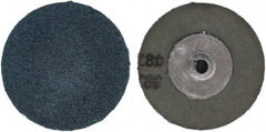 Tru-Maxx - 2" Disc Diam, 80 Grit, Zirconia Alumina Quick Change Disc - Type S Attaching System, Coated, Blue, Medium Fine Grade - Benchmark Tooling