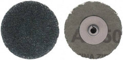 Tru-Maxx - 2" Disc Diam, 50 Grit, Zirconia Alumina Quick Change Disc - Type S Attaching System, Coated, Blue, Coarse Grade - Benchmark Tooling