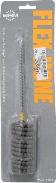 Brush Research Mfg. - 1-1/8" to 1-1/4" Bore Diam, Diamond Flexible Hone - Extra Fine, 8" OAL - Benchmark Tooling