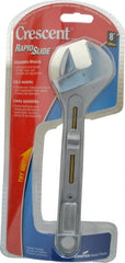 Crescent - 1" Jaw Capacity, 8" Slide Adjustable Wrench - Benchmark Tooling