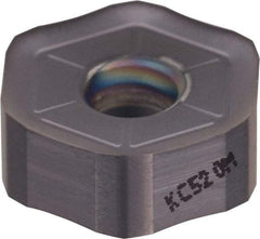 Kennametal - HNGJ535 LD Grade KC520M Carbide Milling Insert - TiAlN Finish, 0.2189" Thick, 5/8" Inscribed Circle, 1.2mm Corner Radius - Benchmark Tooling