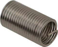 Recoil - 3/8-24 UNF, 0.938" OAL, Free Running Helical Insert - 19-1/8 Free Coils, Tanged, Stainless Steel, Bright Finish, 2-1/2D Insert Length - Benchmark Tooling