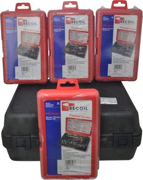 Recoil - 12 Inserts, M10x1.50 Metric Coarse, Thread Repair Kit - Exact Industrial Supply