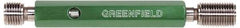 GF Gage - 3/8-24 Thread, Steel, Screw Thread Insert (STI) Class 3B, Plug Thread Insert No Go Gage - Single End without Handle - Benchmark Tooling