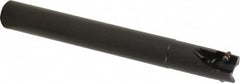 Kennametal - 3/4" Cut Diam, 0.58" Max Depth of Cut, 3/4" Shank Diam, 6-1/2" OAL, Indexable Square Shoulder End Mill - EC14.., EP14.. Inserts, Cylindrical Shank, 0° Lead Angle, Through Coolant - Benchmark Tooling
