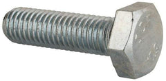 Value Collection - M10x1.50mm Metric Coarse, 35mm Length Under Head Hex Head Cap Screw - Fully Threaded, Grade 10.9 Steel, Zinc-Plated Finish, 17mm Hex - Benchmark Tooling
